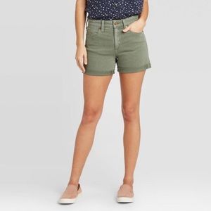 🎀 Universal Thread High-Rise Olive Jean Sh…